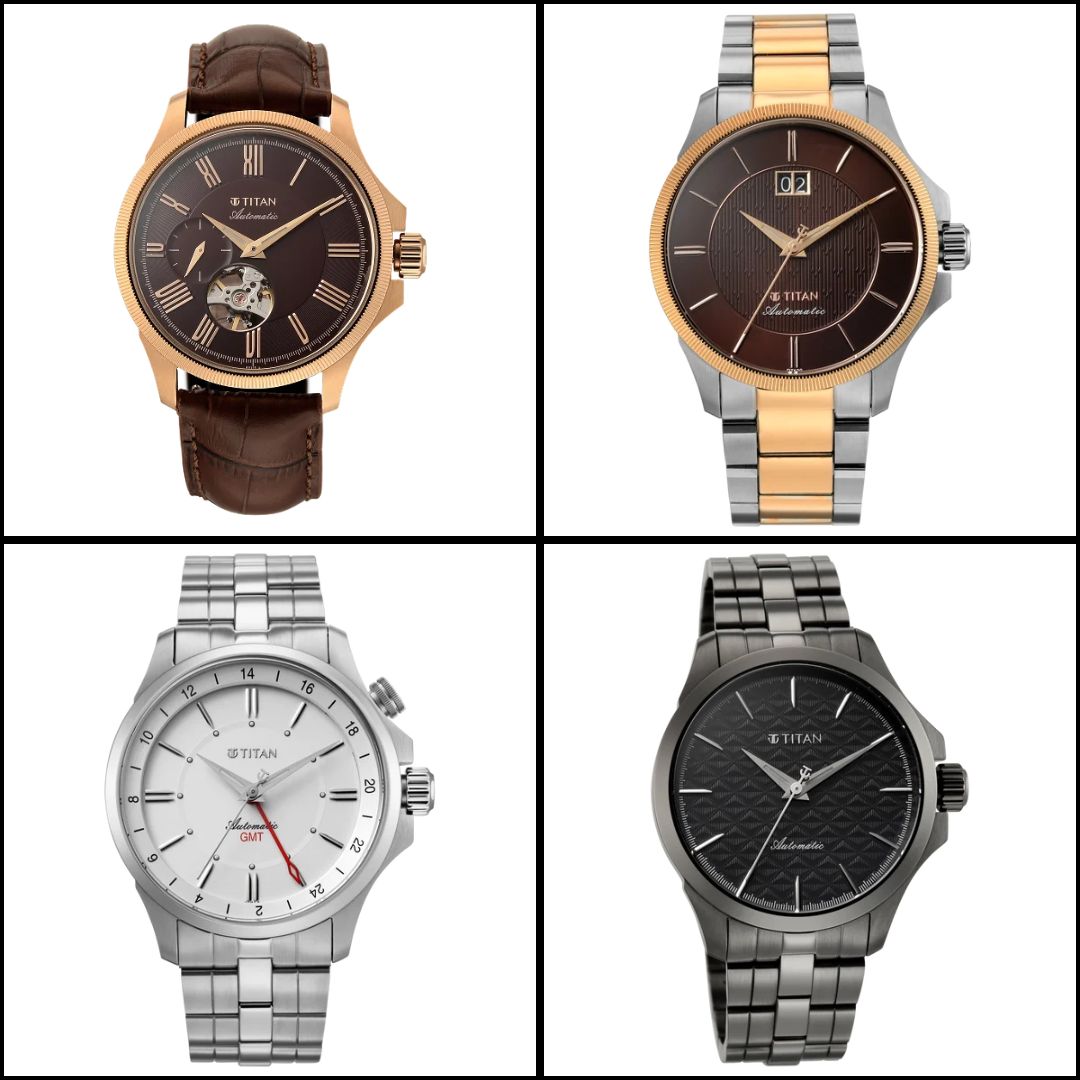 Titan Automatics watch powered by the Vetra movement