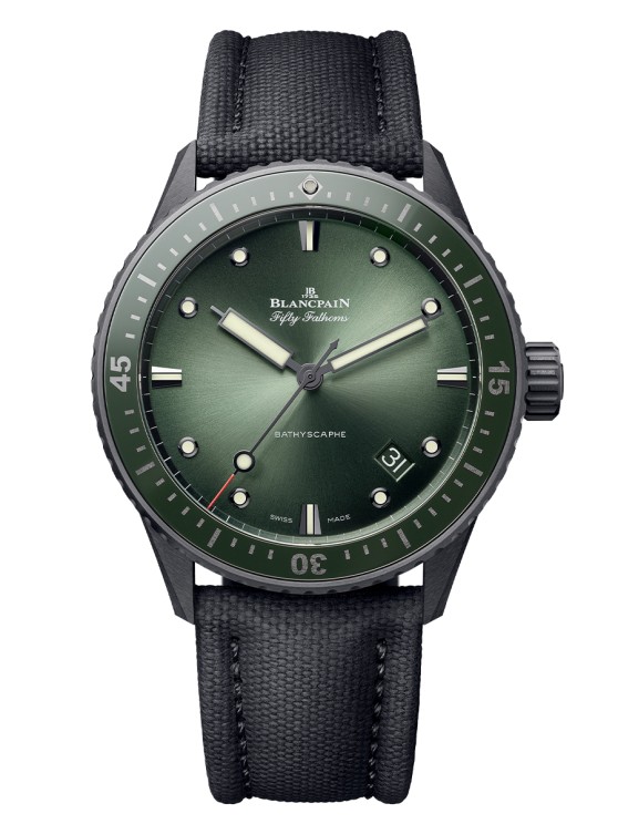 Blancpain Fifty Fathoms Bathyscaphe in ceramic