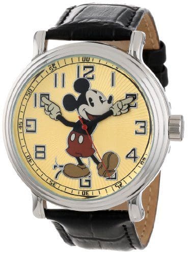 Vintage Mickey Mouse watch from the 1930s