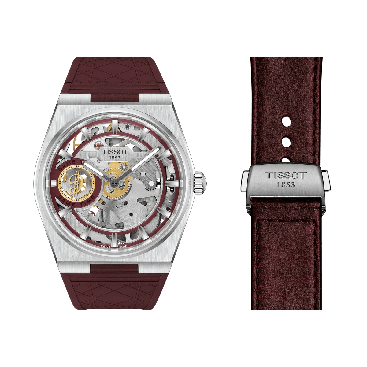 Tissot PRX Skeleton Damian Lillard Special Edition detail