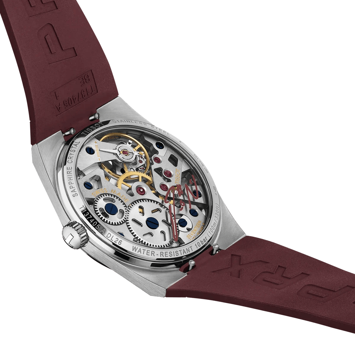 Tissot PRX Skeleton Damian Lillard Special Edition detail